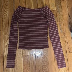 Long sleeve striped Garage shirt